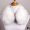 Luksusowy moda unisex faux futra kołnierza szalik szalk szyja mężczyźni kobiety owinęły ukradły szaliki faux fur