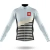 Sptalgrvo Schweiz 2020 Pro Team Långärmad Cykling Jersey Män / Kvinnor Cykel Kläder MTB Toppar Bike Shirt Man Cyklist Outfit