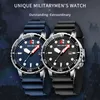 Orologi da polso Fashion Black Men Watch Top Waterproof Big Size Fuso orario Circle Design Quartz Relogio Masculino1