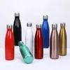 18 Stile 17oz Cola-Flasche aus Edelstahl, doppelwandig, vakuumisoliert, für den Außenbereich, tragbarer Sport-Wasserbecher