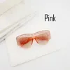 Lunettes de soleil carrées surdimensionnées avec monture en strass pour femmes, verres de marque brillants en diamant, styliste de mode, nuances féminines AB199895134