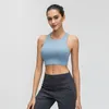 Yoga gola alta esportes sutiã triângulo oco volta reunidos à prova de choque roupas de ginásio mulheres roupa interior yoga correndo fitness acolchoado colete 3200686