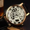 YAZOLE Mens Watches Skeleton Watch Men Watch Fashion Men's Watch Clock Relogio Masculino Hombre Saat Wristwtach2919