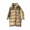 여성용 다운 파카 재킷 여성 겨울 겉옷 코트 여성 긴 캐주얼 따뜻한 복어 Parka1