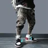 11 BYBB's Dark Odpinany Multi-Pocket Cargo Spodnie Mężczyźni Harajuku Hip Hop Streetwear Joggers Mężczyzna Elastyczna Talia Spodnie dresowe Techwear 200925