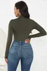 Mulheres Sexy Sólidos Turtleneck Macacões Romper Bodysuit manga comprida Tops Outono Inverno elegante Magro Bodycon Jumpsuit