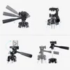 Set di clip per treppiede universale per telefono Cellulare estensibile Supporti per fotocamere Treppiedi per smartphone regolabili per iPhone Sumsung Hua6934779