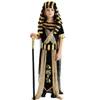 Costumes d'halloween pour enfants garçon fille egypte ancienne pharaon égyptien cléopâtre robe Cosplay Prince princesse fantaisie fête de carnaval