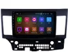 Android peksk￤rmbilvideo Multimedia Player f￶r Mitsubishi Lancer 2007-2015 med Bluetooth WiFi GPS-navigering