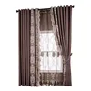 Curtain & Drapes European-style Curtains For Living Dining Room Bedroom High-endLuxury Embroidered Flannel Finished Product Customization