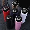 500 ml Smart Vacuum Folsk LED Tumblers Drinkware Temperatuur Display Reis Mok Waterflessen