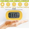 Digital Kitchen Stopwatch Timer Alarm Clock Big Bold Digits 12/24 Hr Time Count up Countdown