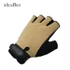 Fingerlose Handschuhe Ideacherry Outdoor Fahren Taktische Übung Halbfinger Fitness Sport Mikrofaser Herren Damen Handschuhe1