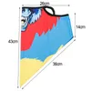 3D動物プリントマルチユース首チューブスカーフ耳ループサイクリングハイキングのハイキング防風フェースマスクスキーハロウィーンコスチュームバンドナ1