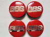 BBS Radnabenkappe SchwarzSilber 56 mm Set mit 4 Nabenkappen 3D-Logo7638271