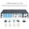 システムZOSI 1080P AHD CCTVシステム8CHネットワークTVI DVR 4PCS 1280TVL IR耐候性ホームセキュリティカメラ監視キット
