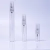 100pcs/lot New 2ml 5ml 10ml Glass Spray Bottle Empty Atomizer Perfume Mini Refillable Perfume Atomizer Travel Parfum Verstuiver