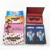 Anpassad Lashbox-förpackning Halloween Lash Boxes för Dramatisk 25 mm 3D Mink Eyelash Tom Eye Lash Case