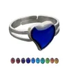 Temperature sensing mood ring Changing Color Guitar Butterfly heart rings for women fashion jewelry will and sandy gift