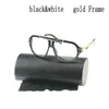 Zowensyh Mash Marka okulary metalowe ramki mężczyźni designerski niebieski obiektyw Uv400 okulary okulary męskie 8018 SUN122P