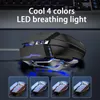 Profissional Wired Gaming Mouse 8D 3200dPi Ajustável LED Optico Gamer Mouse Mouse Cabo USB para Laptop PC1