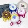 Детский рюкзак Симпатичный 3D Donuts Детские шкуолские сумки для девочек школьная сумка Rainbow Mini Bagpack Kawaii рюкзаки для малышей для Baby2583