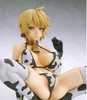 Японская QSix Cow Life No721 Holstein Ver Anime PVC Фигура Новая фигура Toys 15CM5987825