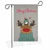 hot Christmas flag winter Snowman flag and elk printed Garden Flag yard Christmas decoration Banner Flags 47*32CM T2I51437