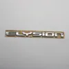 Do Honda Elysion Emblem Sticker 3D Letter Chrome Srebrna tylna plakietka z logo.