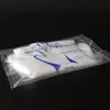 100pcsbag God kvalitet Clear Polyeten Salon Barber Plastic Dispoysable Gloves For Frisörning7780797