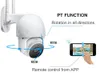 Freeshipping 2mp wifi Ptカメラのパン/チルトの人間の検出ワイヤレスセキュリティカメラWifi双方向のオーディオ内蔵マイクとスピーカー128GB