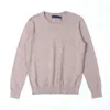 Pull homme col rond polo homme classique broderie sweat tricot coton loisirs chaleur pulls pull pull 5 couleurs