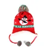 cappelli di neve invernale