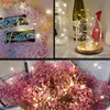 Christmas Colorful LED Night Lamp String Button Decoration Lights Star Lamp Flowers Yard Potted Plants Small Ornaments Decoration VT1478