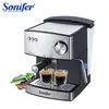 Elektryczny ekspres do kawy Espresso Coffee Grinder Express Electric Foam Ekspres do kawy Urządzenia kuchenne 220V SONIFER do domu