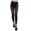 Мода Trackpants женщин поножи черный серый Письмо печати Активные Йога Брюки Полосатый шаблон Sweatpants женщин дышащий бегуны 2020