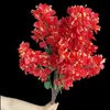 Falsa bougainvillea (3 steli/pezzo) 39.37 "simulazione lunghezza bougainvilleas crittografata per i fiori decorativi per la casa di matrimonio fiori artificiali