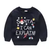 Hoodies sweatshirts baby boy sweatshirt snögubbe jul bomull tröja för pojkar pullover tjejer toppar x'mas kostymer outfits jumpers