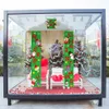 New Style Christmas Ornaments Couplet Hanging Cloth Christmas Atmosphere Wall Cloth Hanging Door Decoration Wholesale 2021 New Year