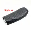 Sedile da sella Cafe Racer vintage multi-stile marrone nero per moto Honda CB Suzuki GS Yamaha XJ