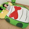 Plush Beanbag Cama de solteiro Grande desenho animado Animal Colchão Bonito Bedroom Creative Mat Sleepery Bed 9 estilos Kka8083