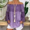 Neue 90 cm böhmische weiße türkisfarbene Kreuz lange Halsketten für Frauen Holzperlen Quaste Pullover Strang Anhänger Halskette Boho Schmuck