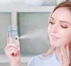 Bärbar nano -dimspruta Mini USB -uppladdningsbar ansikte Spray Ansikteångare luftfuktare Sprayer Bottle Care Tools 30 ml med Box4866456