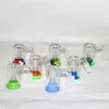 hookahs Glass Reclaim Catchers Adapters 14mm 18mm Male Female 45 90 With Reclaimer Dome Nail Ash Catcher Adapter For silicone Water Bongs Dab Rigs