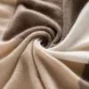 Sciarpe Autunno e inverno Sciarpa in cashmere 100% Scialle imbottito da donna a doppio uso1