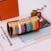 Emaille Rainbow Armbanden Vrouw Manchet Mode Armband Voor Man Vrouwen Sieraden Sieraden 11 Kleur Optioneel