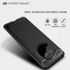 Coque de téléphone design pour Huawei Mate40 Coque en fibre de carbone pour Huawei Mate40 Pro Housse ajustée pour Mate40 pro + Livraison gratuite