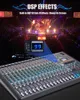 Freeshipping Professional Audio Mixer Bluetooth 8 kanaler 16 / 24Channels DJ Mixer Console för konferensmöte Stage Line Array Speaker