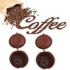 3 Pcs Reusable Coffee Filter Cup for Nescafe Gusto Coffee Filters with Spoon Brush Kitchen Accessories Refillable248w