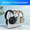 Headset True Wireless Headphones 3D Stereo Bluetooth Headset Foldbar Gaming Earphone With Mic FM TF Card Buller Reduction7964431